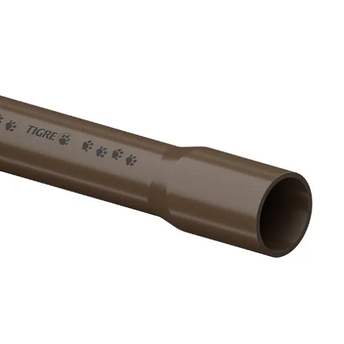 Tubo Marrom Soldável de 20mm (1/2') x 6m Tigre